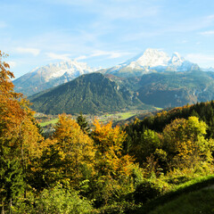 Bavarian Alps in the autumn