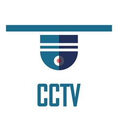 Line icon CCTV camera. vector security concept. Vector illustration on white background