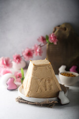 Traditional Russian Orthodox Easter dessert