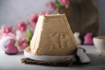Traditional Russian Orthodox Easter dessert