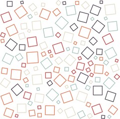 Colorful geometric squares background. Abstract pattern background. Shapes pattern. Colorful wrapping paper.