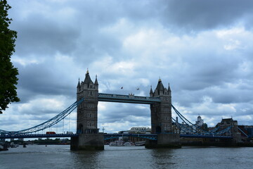 イギリスロンドンのタワーブリッジ