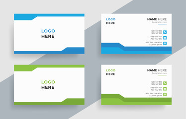 Modern Business Card Template, Simple  Business Card Design, Creative Vector  illustration Business Card, Minimal Corporate Business Card,  Eps File Business Card  or Visiting Card