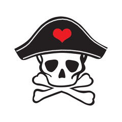 LOVE  pirates, vector