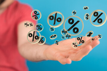 good sale discount in hand.