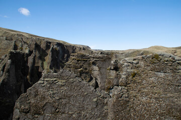 rocks in the mountains