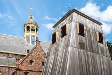Foto op Canvas The Grote or Martinikerk in Sneek, The Netherlands © Holland-PhotostockNL