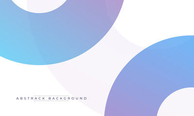 Abstract Ellipses White Background