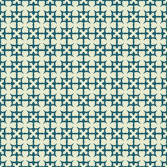 Abstract seamless pattern with various shapes. Geometric pattern for fabric. Textile background.