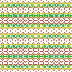 Abstract seamless pattern with various shapes. Geometric pattern for fabric. Textile background.