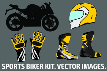 Set on the theme of motorcycle racing