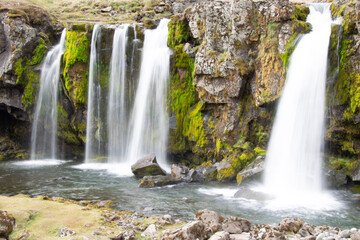 Fototapeta premium waterfall in the forest