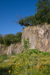 Stenzelberg, im Siebengebirge. Steinbruch f&uuml;r umliegende Geb&auml;ude. Nr.1
