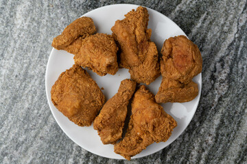 Crispy Fried Chicken.