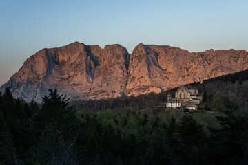 The Sanctuary of San Antonio is located in Urkiola Natural Park and surrounded by impressive...