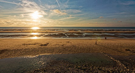 Coucher de soleil - Cran d'Escalles
