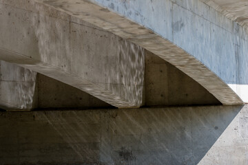 troll or beneath a bridge with water reflection on the surface
