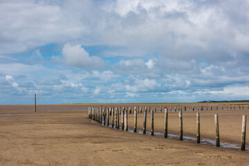 Nordseek&uuml;ste bei Sankt Peter-Ording bei Niedrigwasser