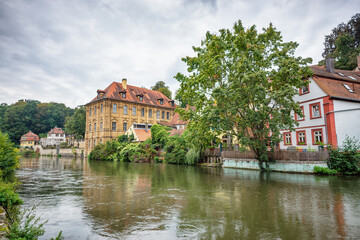 Fototapeta na wymiar Das Internationale Künstlerhaus Villa Concordia in Bamberg, Bayern, Oberfranken