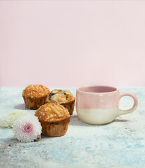 muffins and coffee