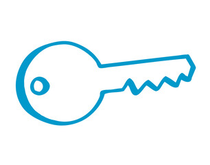 Schlüssel als Icon und Symbol