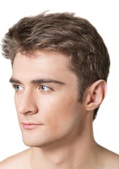 Obraz premium young man collection of expressions