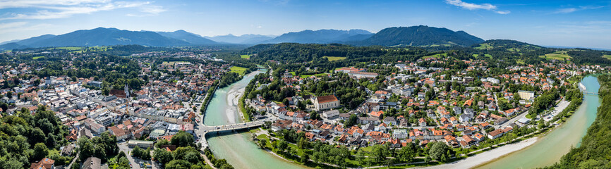 Fototapeta na wymiar famous old town of Bad Tolz - Bavaria