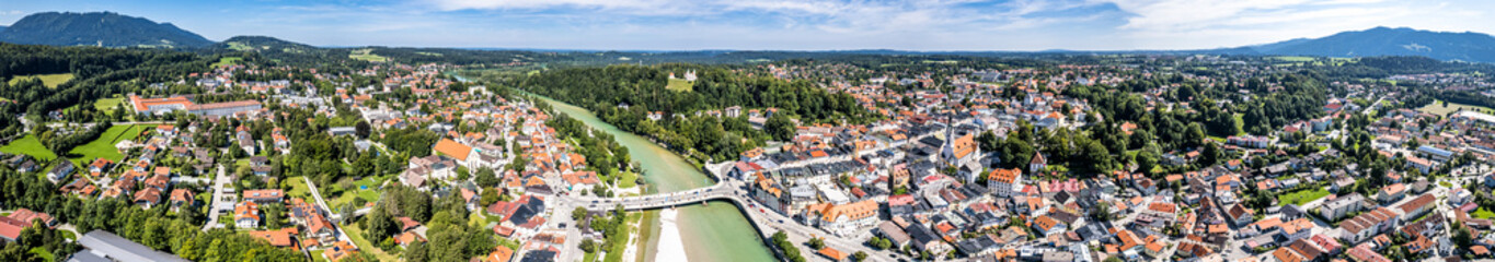 Fototapeta na wymiar famous old town of Bad Tolz - Bavaria