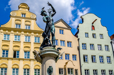 Fototapeta premium old town of Augsburg - Bavaria