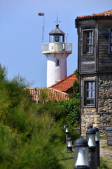 latarnia morska, wejscie do portu, morze, brzeg, © Albin Marciniak