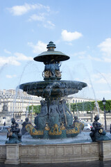 Fototapeta na wymiar fountain in the park