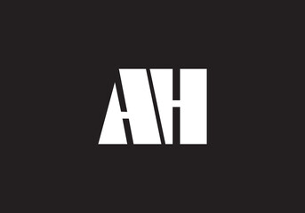 this is a AH latter icon design