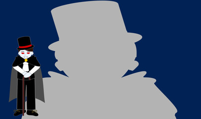 吸血鬼の背景素材