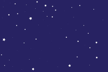 Obraz na płótnie Canvas Tiny Stars Symbol. Twinkle Confetti Banner. Sliver Falling Card. Celebration Poster. White Glitter Wallpaper. Sparkling Space. Texture Greeting. Universe Invitation.