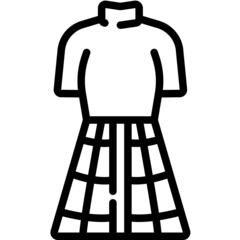 sweater line icon