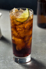 Boozy Refreshing Amaro and Cola Cocktail