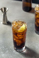 Boozy Refreshing Amaro and Cola Cocktail