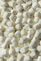 Unhealthy Sugary White Mini Marshmallows