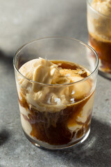 Boozy Frozen Amaro Float with Ice Cream