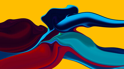 Creative painting colorful abstract on background, Color gradient background design