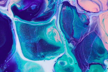 Floating paints texture abstract background