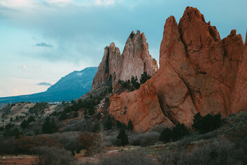 Naklejka premium garden of the gods