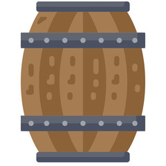barrel flat icon