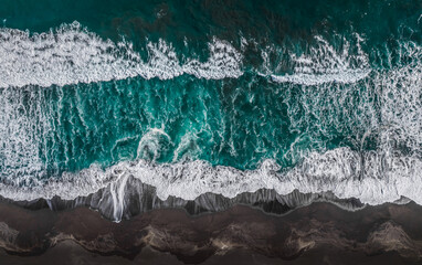 Fototapeta premium waves from the air