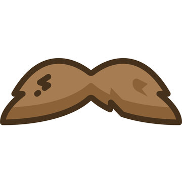 mostache Two Tone icon