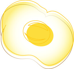 illustration of a golden egg