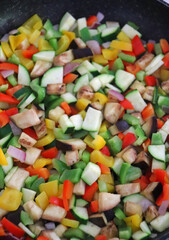 VERDURE MISTE TAGLIATE IN PADELLA