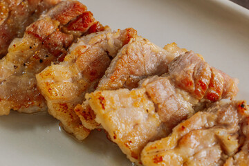 Korean Grilled Pork Belly, 'Samgyeopsal'