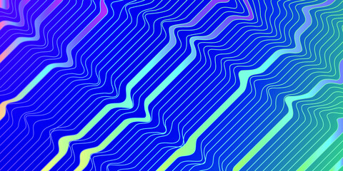 Abstract multicolor gradient with diagonal line. Modera dark blue vector background. 