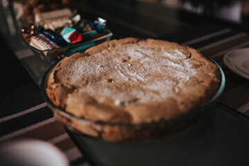 homemade apple pie